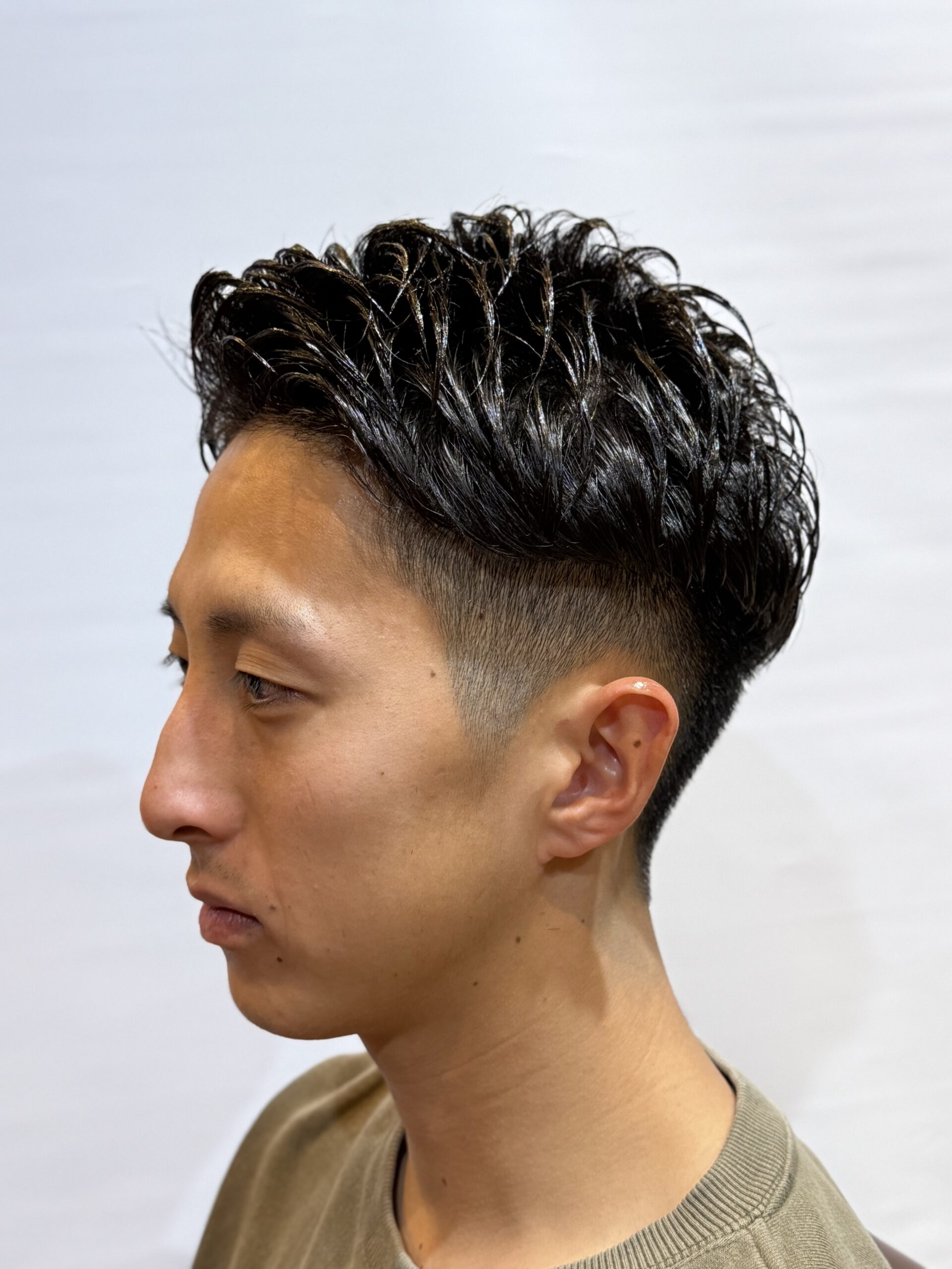 爽やかショートアイロンパーマ